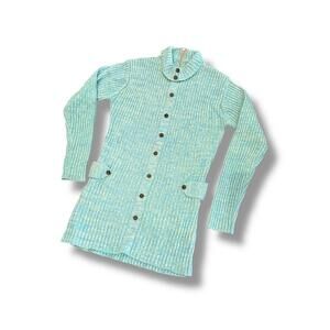 Vintage 50s/60s Mock Neck Tunic Sweater